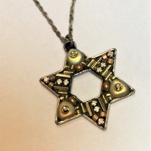 New-Israeli AYALA BAR Mosaic "Star Of David"